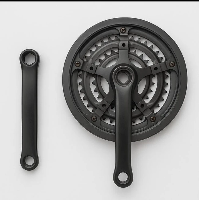 סט מניע ברזל לאופניים 26- 48 שן